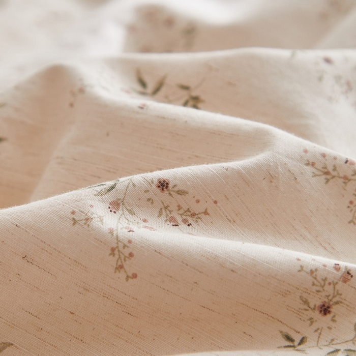 91家纺网 家纺一手货源 找家纺 源舜家纺 2026新款全棉镂空花边天丝棉麻床盖款四件套 花语禾