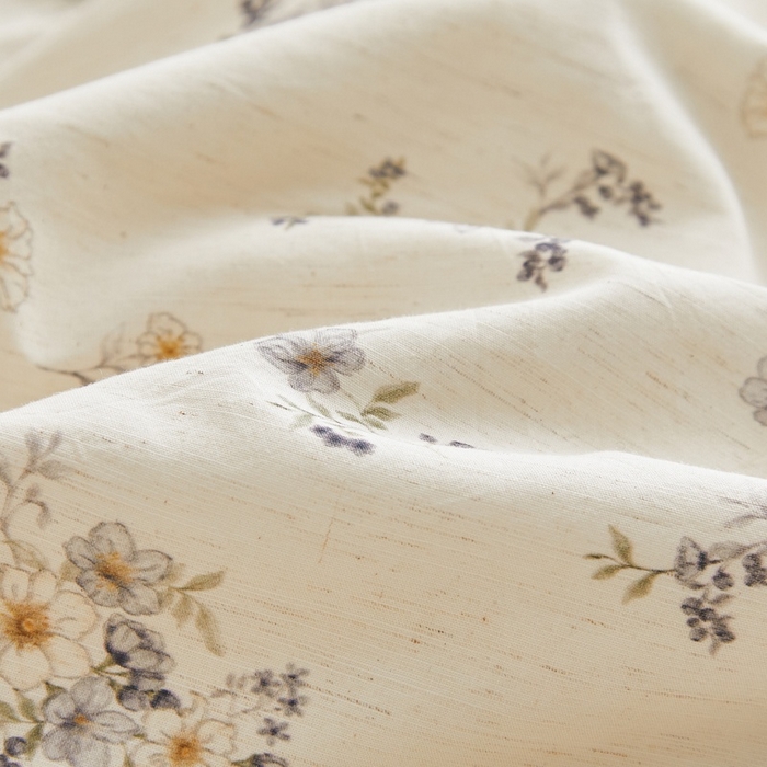 91家纺网 家纺一手货源 找家纺 源舜家纺 2026新款全棉镂空花边天丝棉麻床盖款四件套 山野薄雾