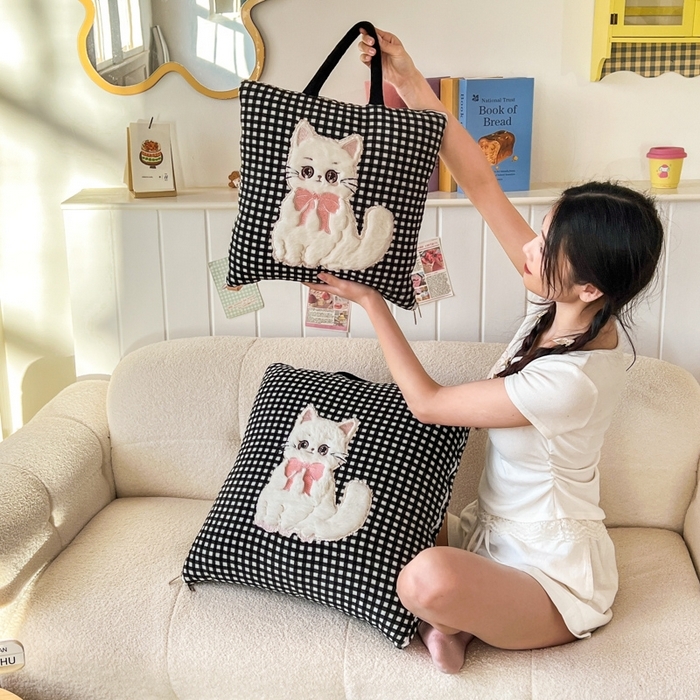 91家纺网 家纺一手货源 找家纺 （总）番茄+ 2025新款牛奶绒哈基米抱枕被