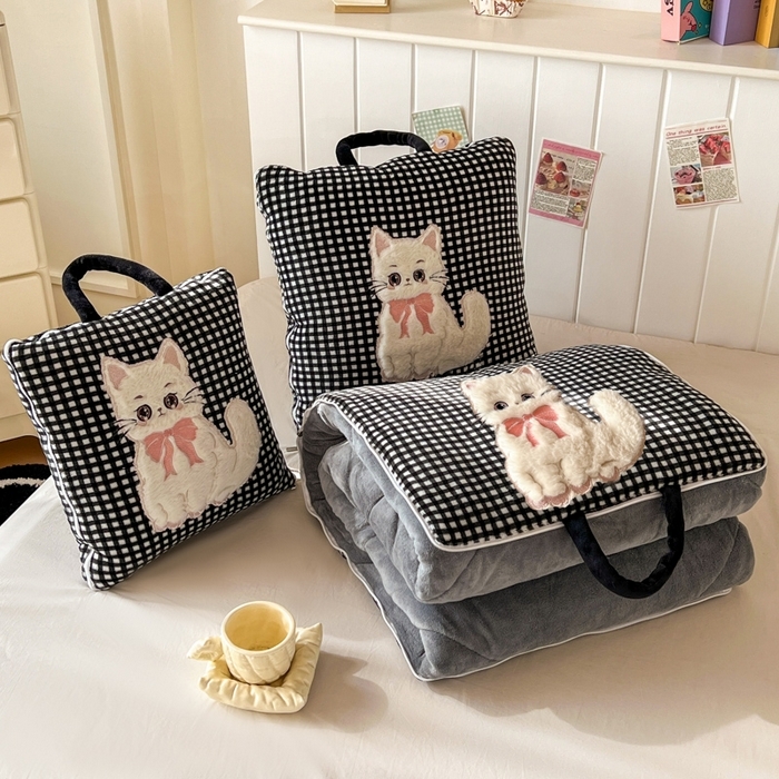 91家纺网 家纺一手货源 找家纺 （总）番茄+ 2025新款仿棉麻花边团蒲坐垫