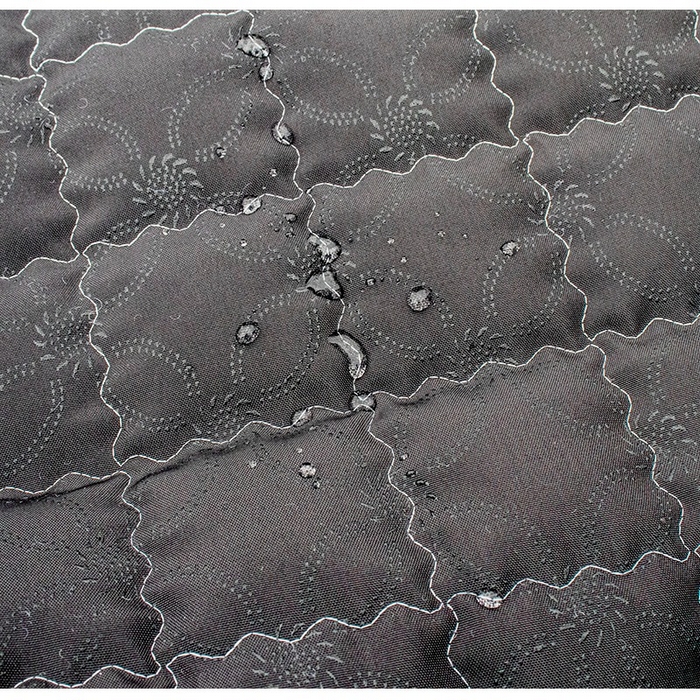 91家纺网 家纺一手货源 找家纺 欣宜家纺 2025新款INS风绗缝加厚防水野餐草坪垫 花开