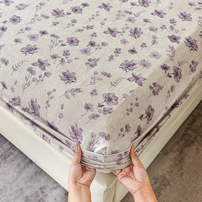 91家纺网 家纺一手货源 找家纺 （总）欣宜家纺 2025新款高克重双层纱仿麻皱皱纱原麻床笠