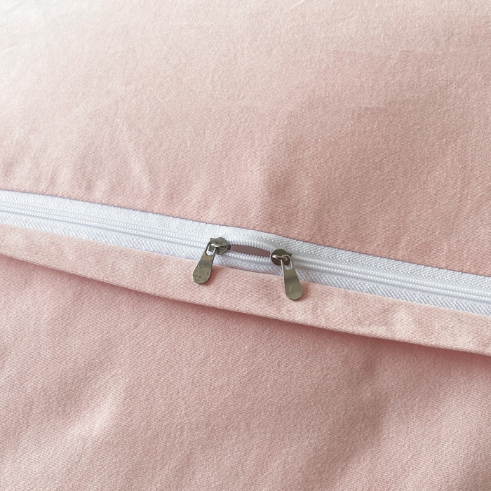 91家纺网 家纺一手货源 找家纺 欣宜家纺 2025新款秋冬纯棉全棉长绒棉刺绣磨毛高端礼盒床品四件套-马赛系列（包含买家秀） 马赛-轻奢粉