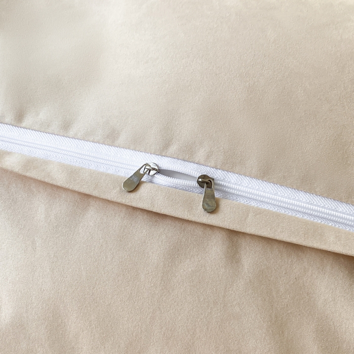 91家纺网 家纺一手货源 找家纺 欣宜家纺 2025新款秋冬纯棉全棉长绒棉刺绣磨毛高端礼盒床品四件套-马赛系列（包含买家秀） 马赛-香槟