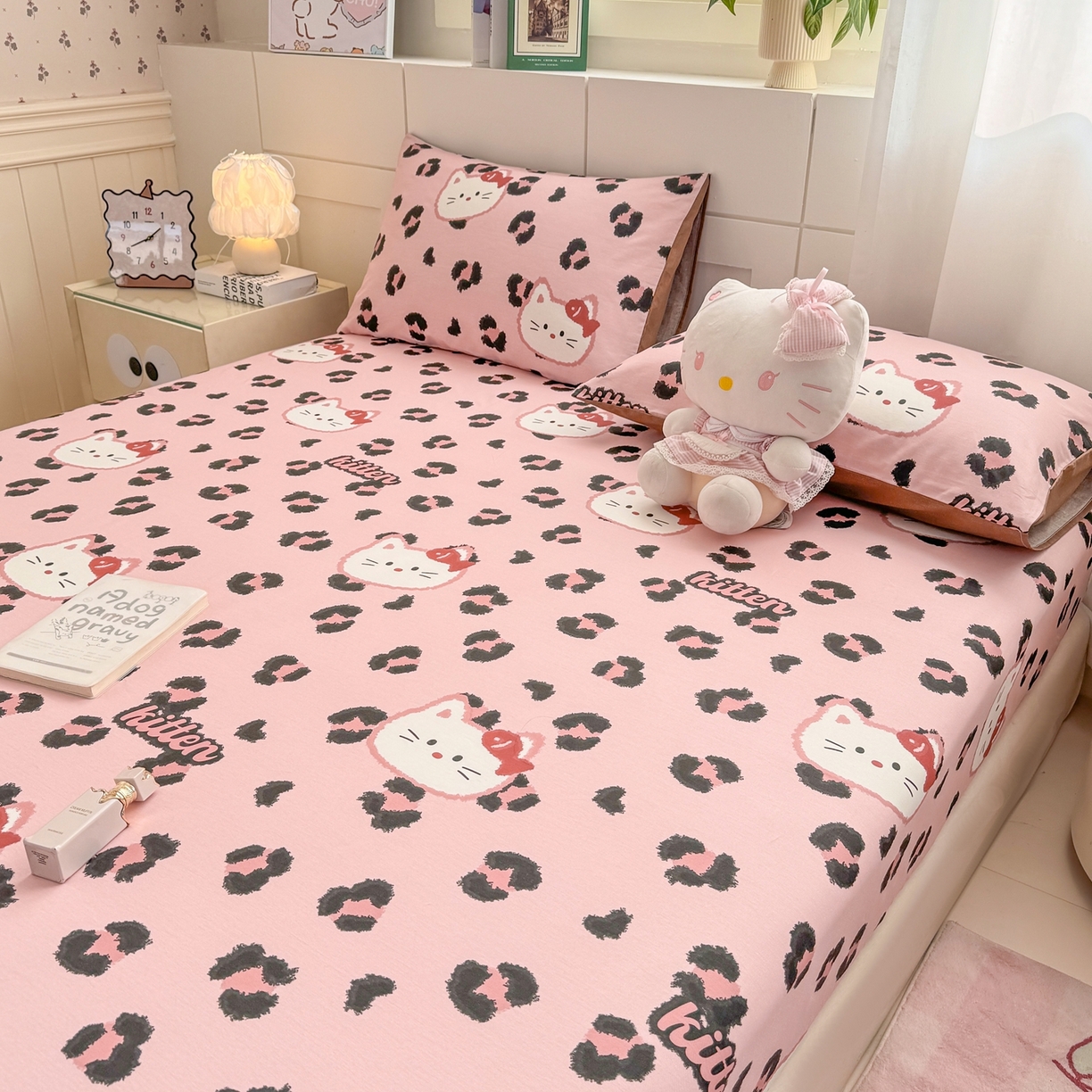 91家纺网 家纺一手货源 找家纺 （总）博雅 2025新款全棉床笠小卡通印花床笠