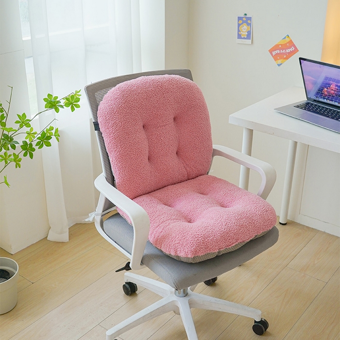 （总）囍莱家纺 2026新款泰迪绒连体坐垫（不供1688）