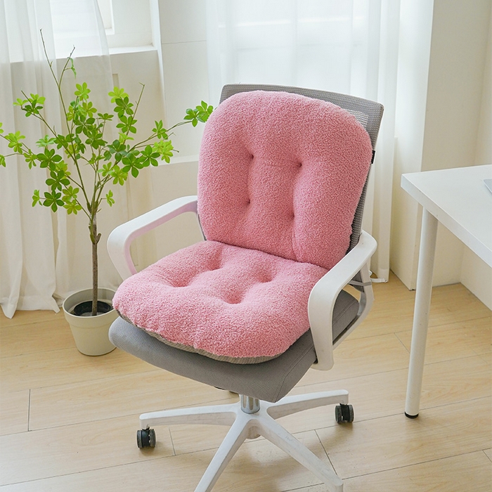 91家纺网 家纺一手货源 找家纺 （总）囍莱家纺 2026新款泰迪绒连体坐垫（不供1688）