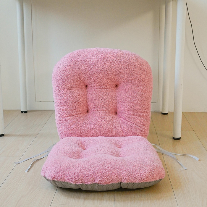 91家纺网 家纺一手货源 找家纺 （总）囍莱家纺 2026新款泰迪绒连体坐垫（不供1688）