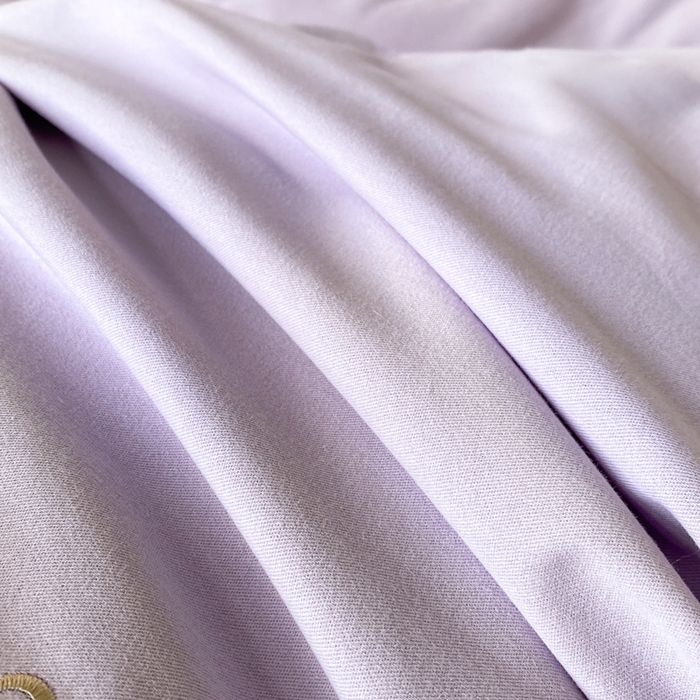 91家纺网 家纺一手货源 找家纺 欣宜家纺 2025新款秋冬纯棉全棉长绒棉磨毛刺绣床上四件套高端礼盒-蝶町系列（含买家秀） 蝶町-香芋紫