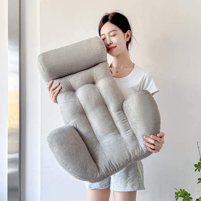 91家纺网 家纺一手货源 找家纺 （总）囍莱家纺 2026新款一体式护腰颈腰靠（不供1688）