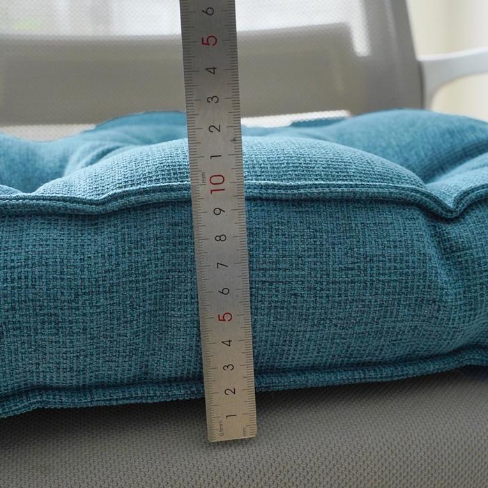 91家纺网 家纺一手货源 找家纺 囍莱家纺 2026新款柯布西耶方块坐垫 绿色