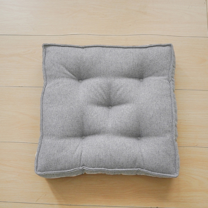 91家纺网 家纺一手货源 找家纺 囍莱家纺 2026新款柯布西耶方块坐垫 浅灰