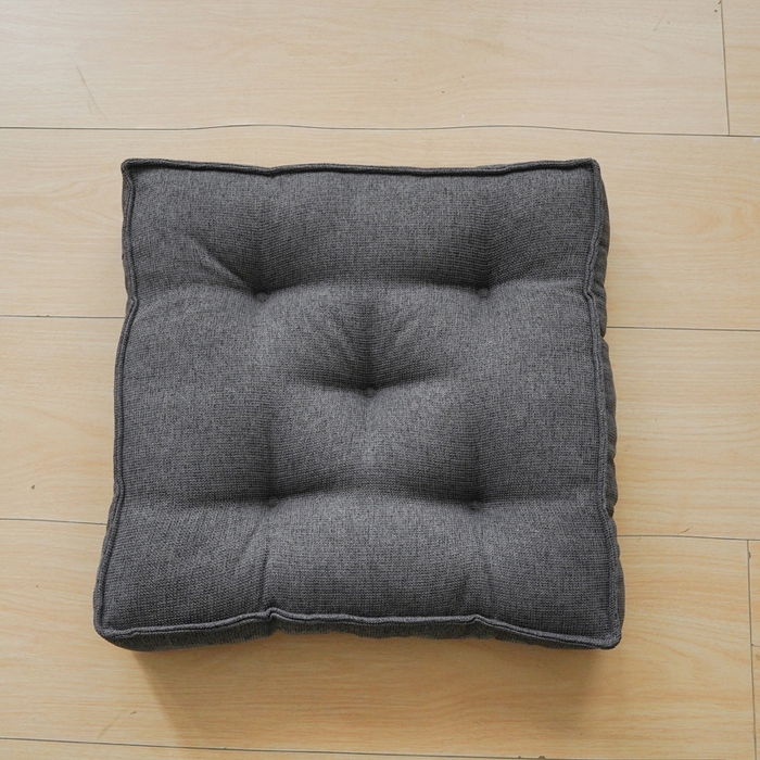 91家纺网 家纺一手货源 找家纺 囍莱家纺 2026新款柯布西耶方块坐垫 深灰