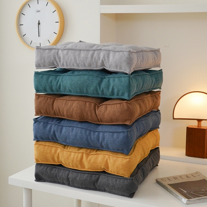 91家纺网 家纺一手货源 找家纺 囍莱家纺 2026新款柯布西耶方块坐垫 组合图仅供展示