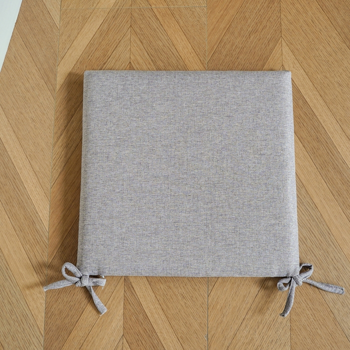 91家纺网 家纺一手货源 找家纺 囍莱家纺 2026新款记忆棉方形坐垫 浅灰