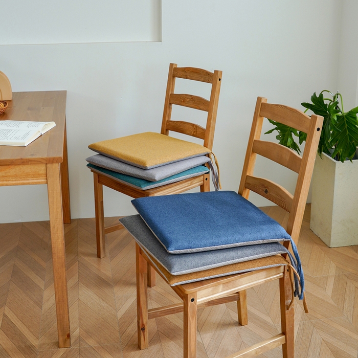 囍莱家纺 2026新款记忆棉方形坐垫 组合图仅供展示