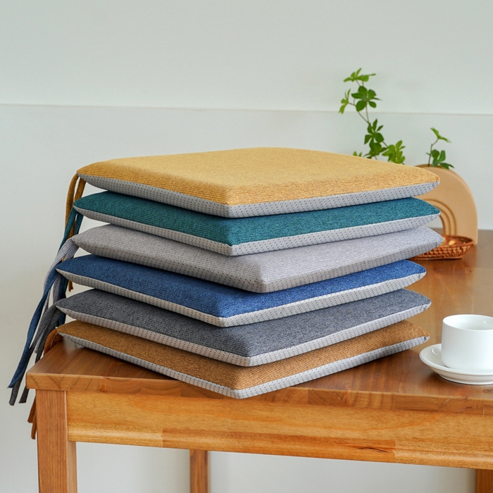 91家纺网 家纺一手货源 找家纺 囍莱家纺 2026新款记忆棉方形坐垫 组合图仅供展示