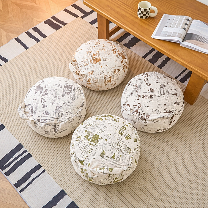 91家纺网 家纺一手货源 找家纺 囍莱家纺 2026新款英伦复古懒人坐蹲 组合图仅供展示