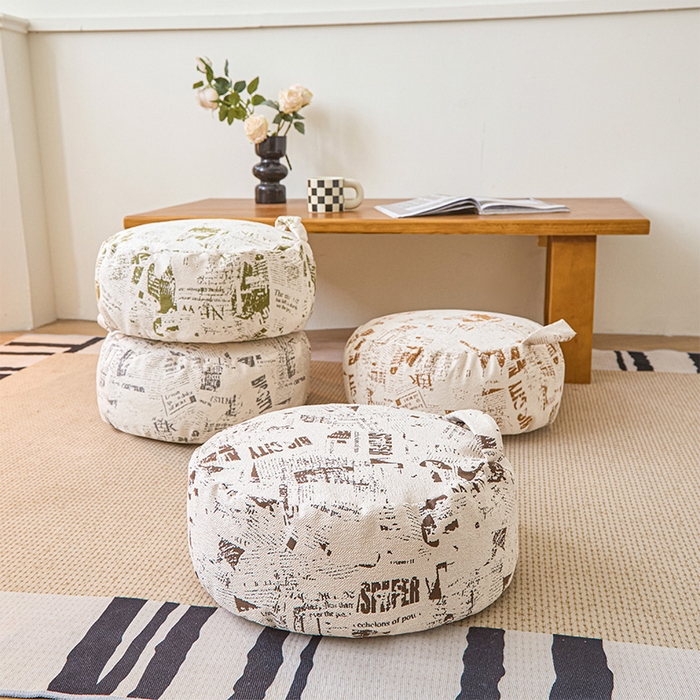 91家纺网 家纺一手货源 找家纺 囍莱家纺 2026新款英伦复古懒人坐蹲 组合图仅供展示