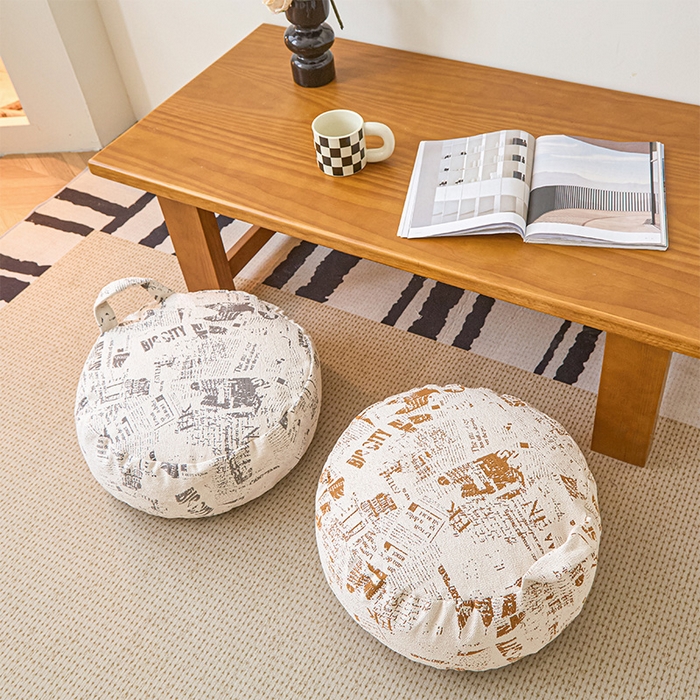 91家纺网 家纺一手货源 找家纺 囍莱家纺 2026新款英伦复古懒人坐蹲 组合图仅供展示