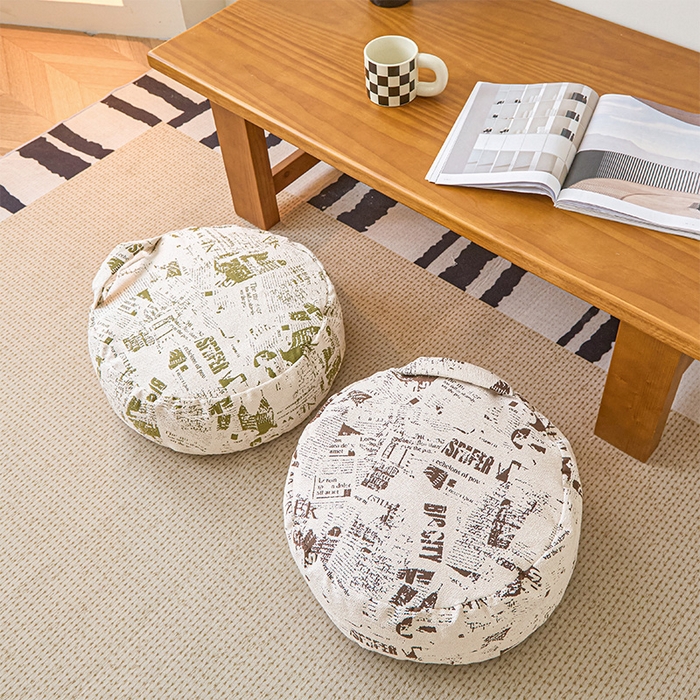 91家纺网 家纺一手货源 找家纺 囍莱家纺 2026新款英伦复古懒人坐蹲 组合图仅供展示