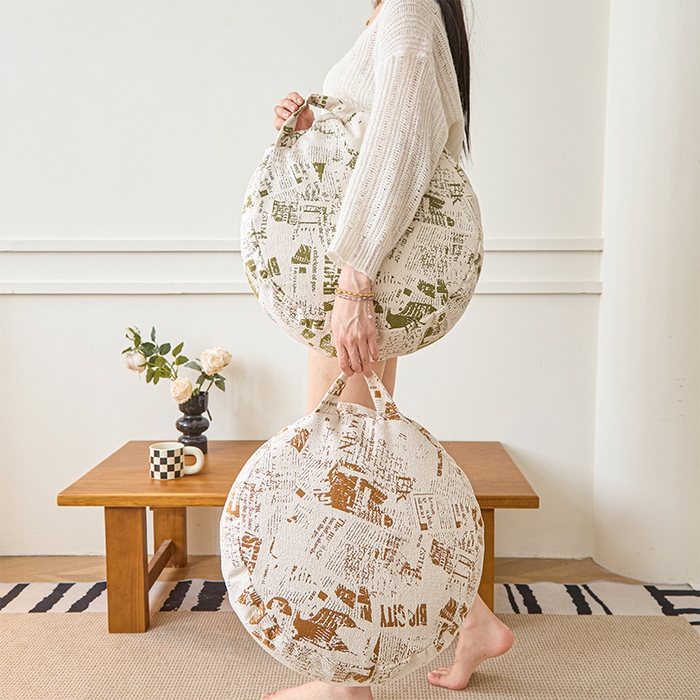 91家纺网 家纺一手货源 找家纺 囍莱家纺 2026新款英伦复古懒人坐蹲 组合图仅供展示