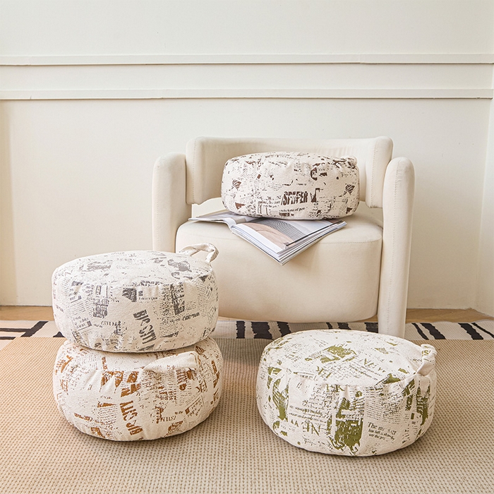 91家纺网 家纺一手货源 找家纺 囍莱家纺 2026新款英伦复古懒人坐蹲 组合图仅供展示