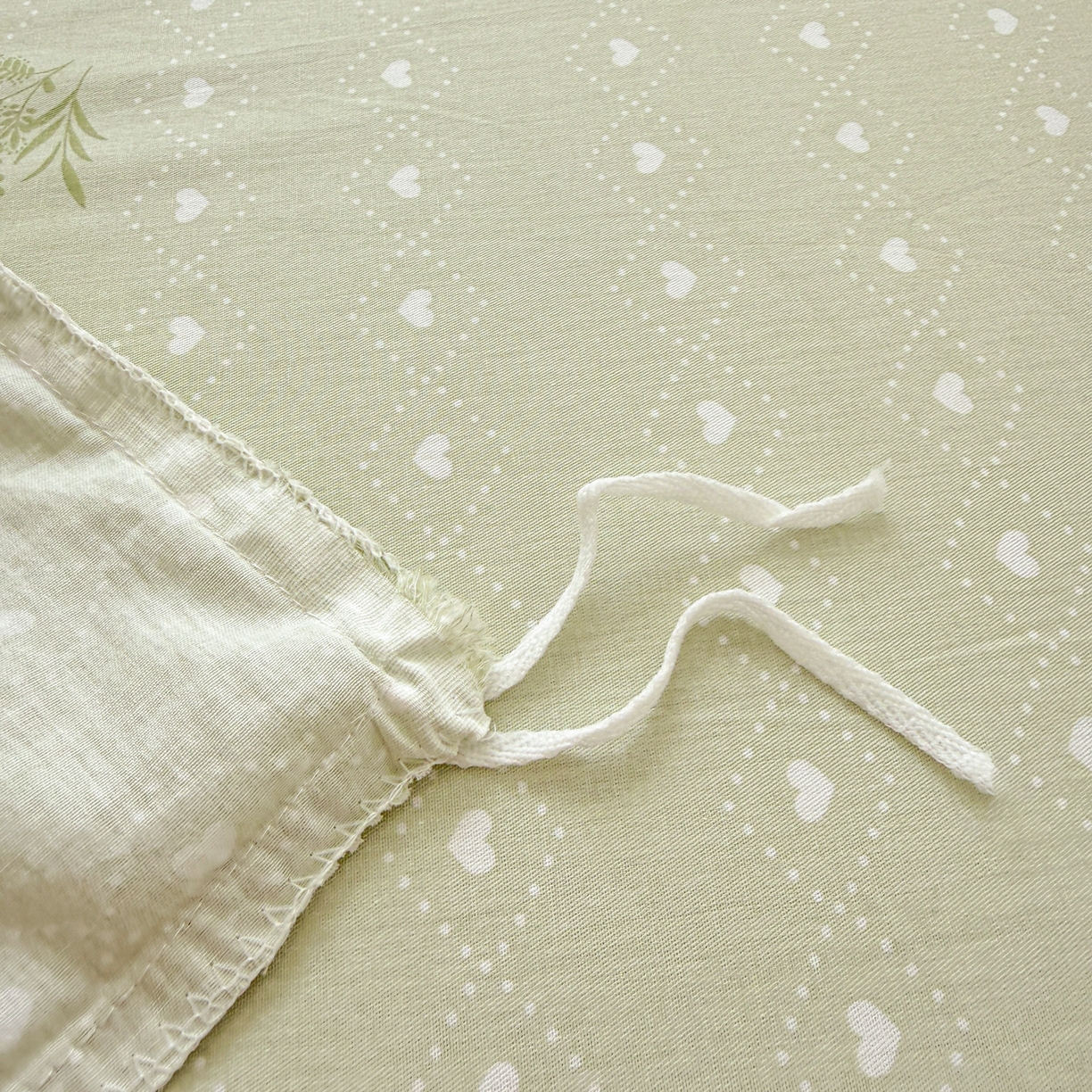 91家纺网 家纺一手货源 找家纺 呗旺鹿 2026新款全棉40支12868花草系列四件套 清雅