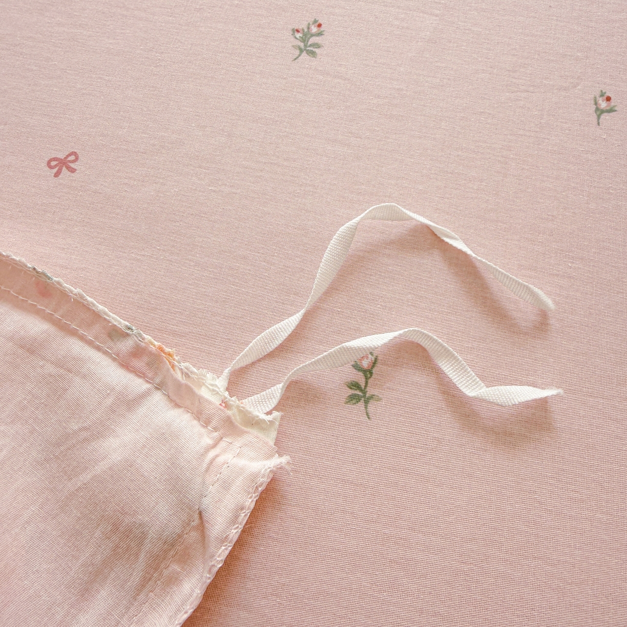 91家纺网 家纺一手货源 找家纺 呗旺鹿 2026新款全棉40支12868花草系列四件套 花园兔