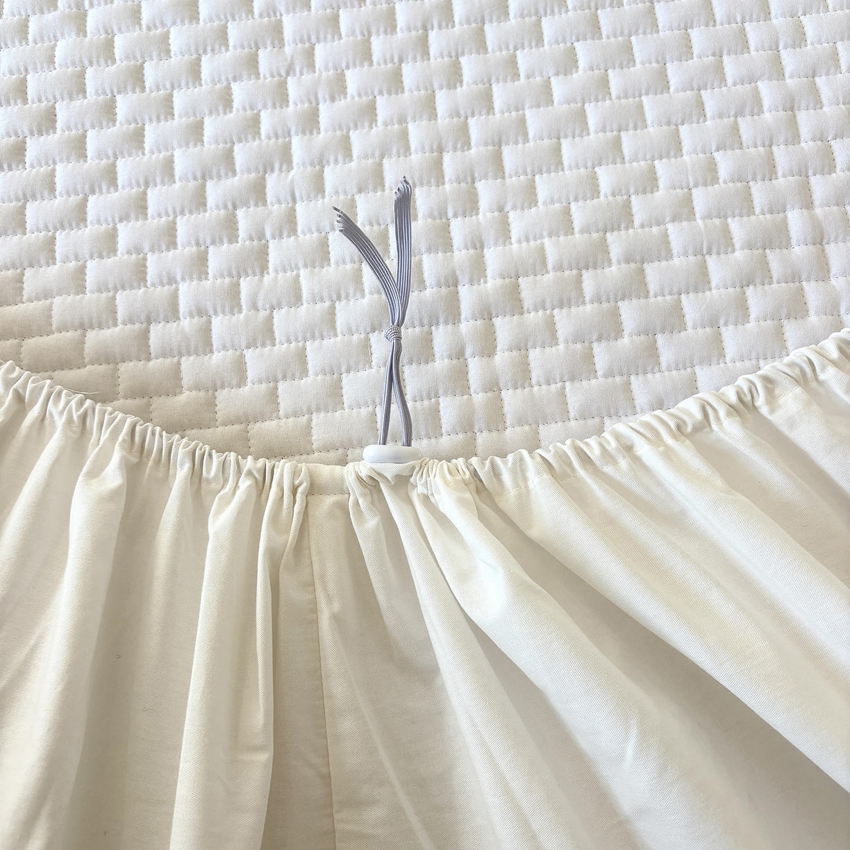 91家纺网 家纺一手货源 找家纺 （总）居眠 2026新款莱尔-全棉深睡夹棉床笠