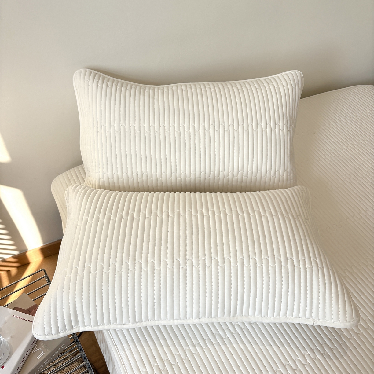 91家纺网 家纺一手货源 找家纺 （总）居眠 2026新款卡米-100全棉深睡夹棉床笠