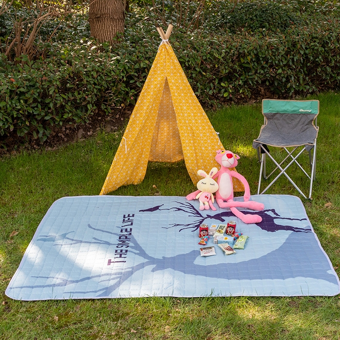 （总）欣宜家纺 2025新款ins风加厚绗缝防泼水野餐垫