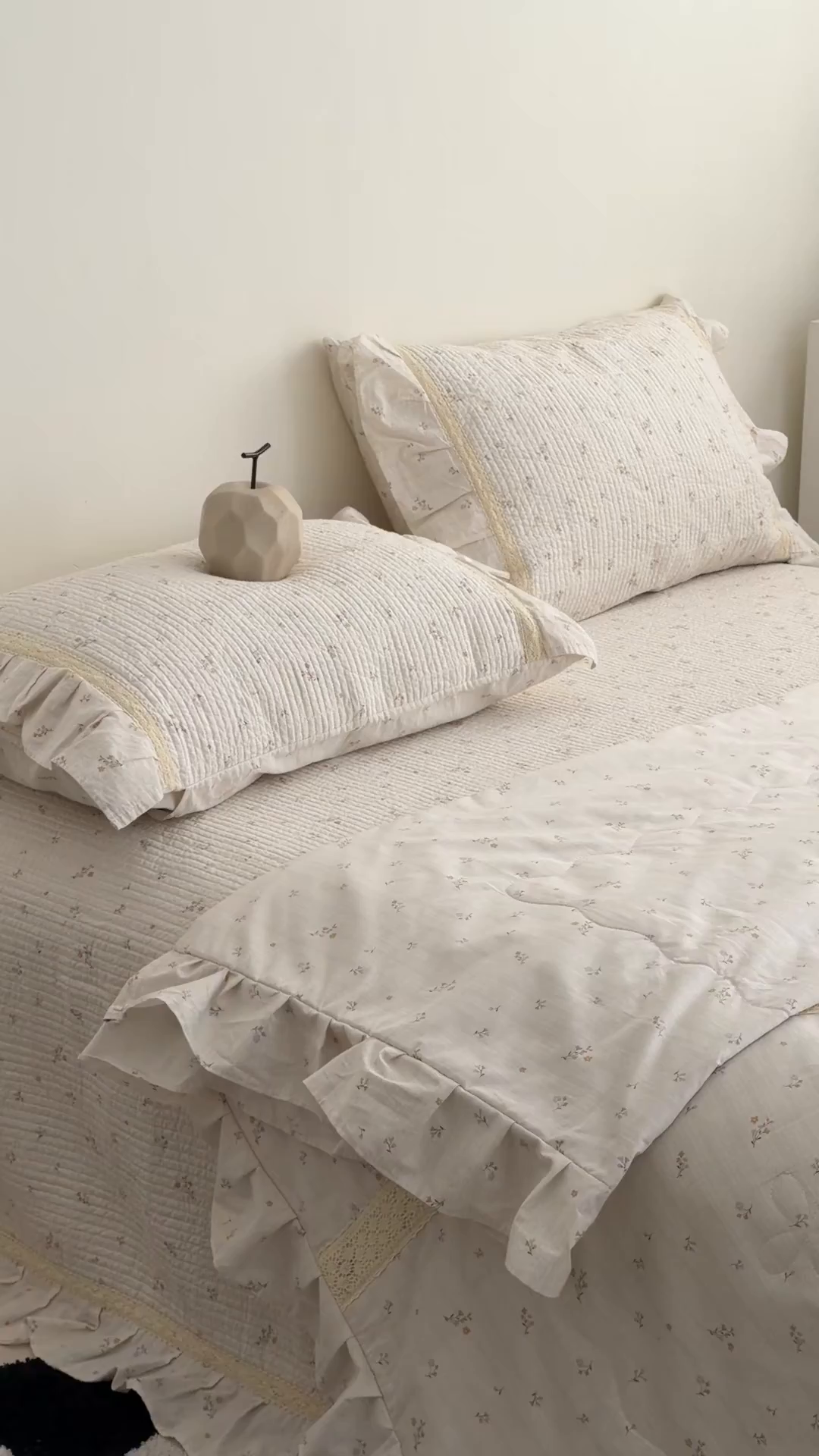 91家纺网 家纺一手货源 找家纺 （总）佰织鑫家居 2026新款韩系花边款全棉砂洗多功能四件套夏被四件套（会员-5）