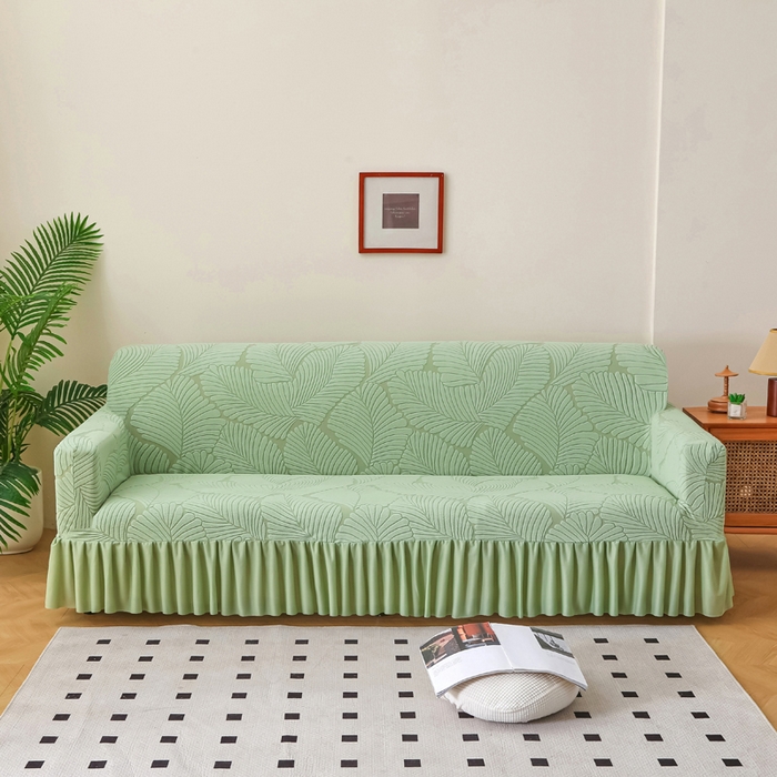 91家纺网 家纺一手货源 找家纺 （总）兴俪韵家纺 2025新款大枫叶双扶手沙发套