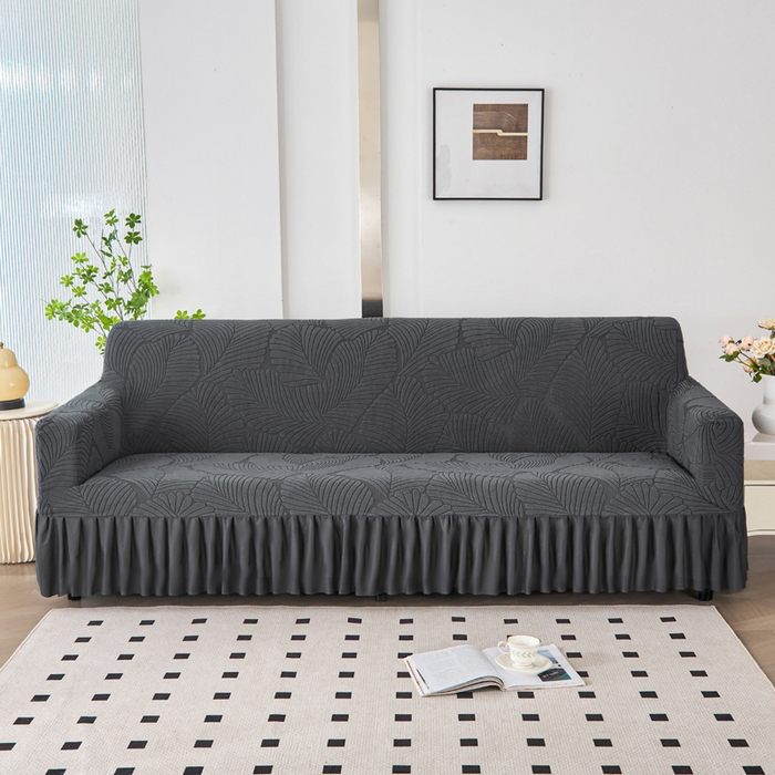 91家纺网 家纺一手货源 找家纺 （总）兴俪韵家纺 2025新款大枫叶双扶手沙发套