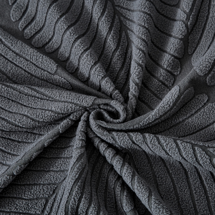 91家纺网 家纺一手货源 找家纺 兴俪韵家纺 2025新款大枫叶双扶手沙发套 大枫叶-深灰