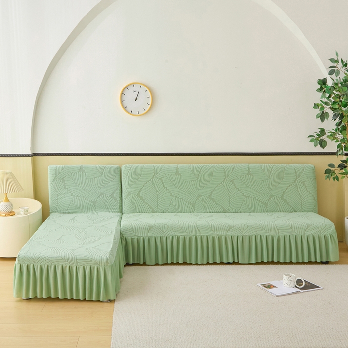 91家纺网 家纺一手货源 找家纺 （总）兴俪韵家纺 2025新款大枫叶裙边沙发床套