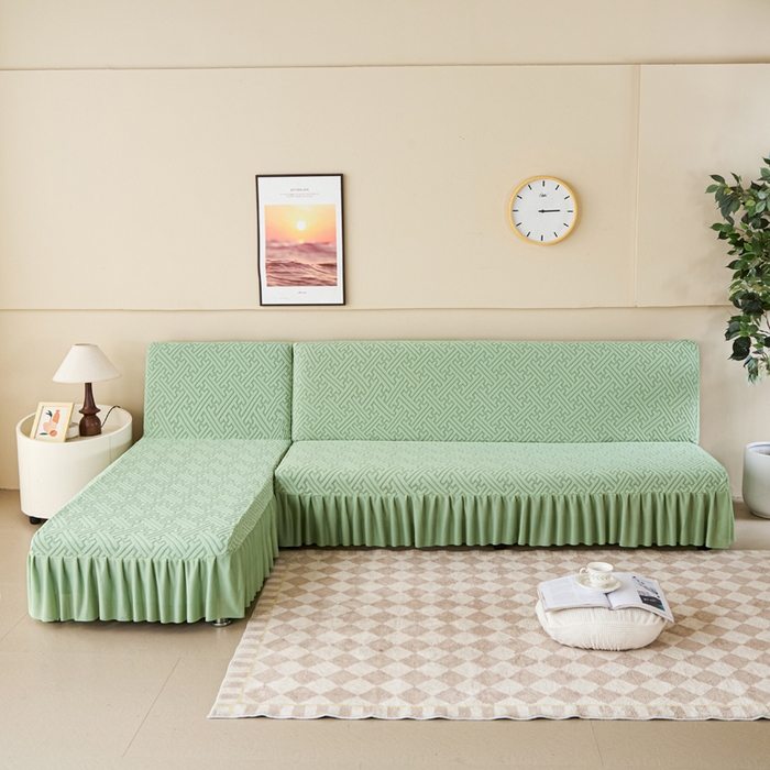 91家纺网 家纺一手货源 找家纺 （总）兴俪韵家纺 2025新款大枫叶裙边沙发床套