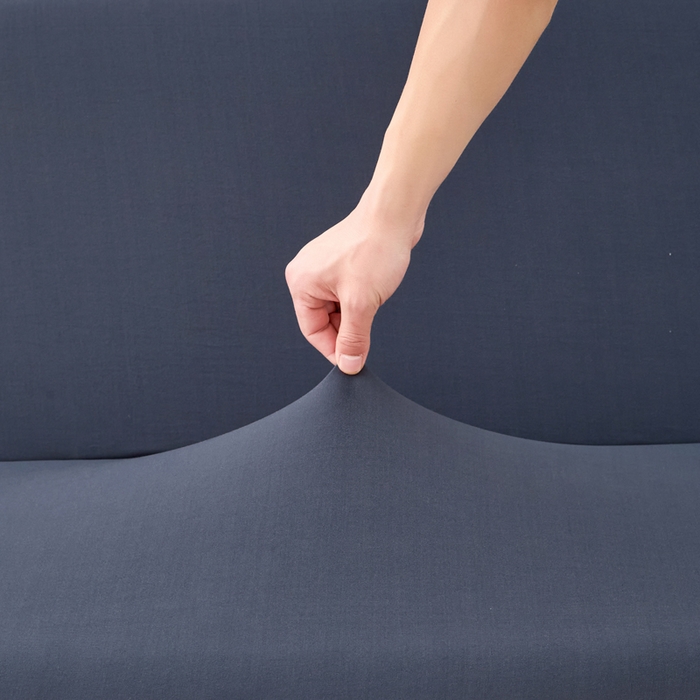 91家纺网 家纺一手货源 找家纺 兴俪韵家纺 2025新款大枫叶裙边沙发床套 纯色-深灰