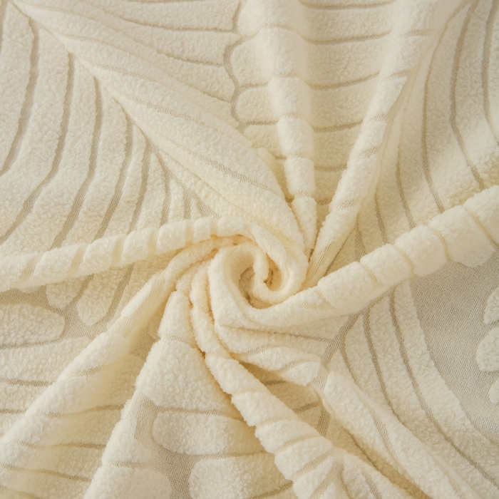 91家纺网 家纺一手货源 找家纺 兴俪韵家纺 2025新款大枫叶裙边沙发床套 大枫叶-米黄