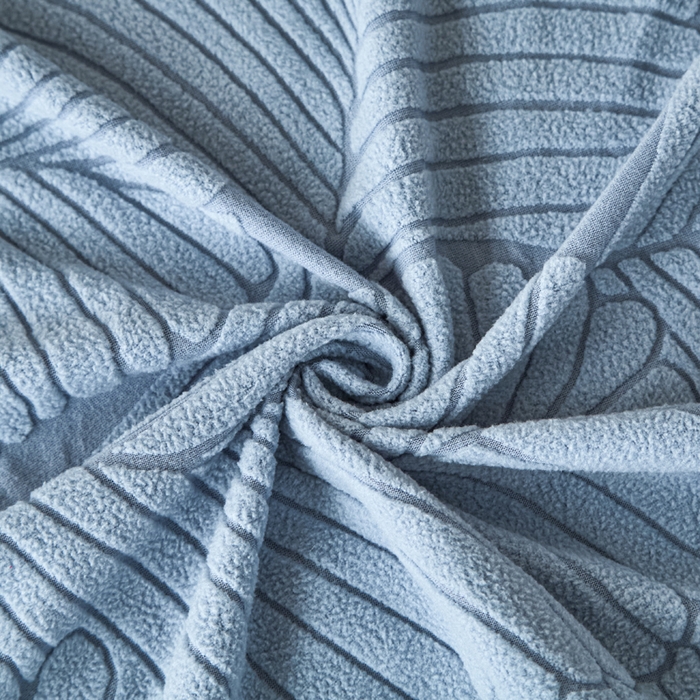 91家纺网 家纺一手货源 找家纺 兴俪韵家纺 2025新款大枫叶裙边沙发床套 大枫叶-天空蓝