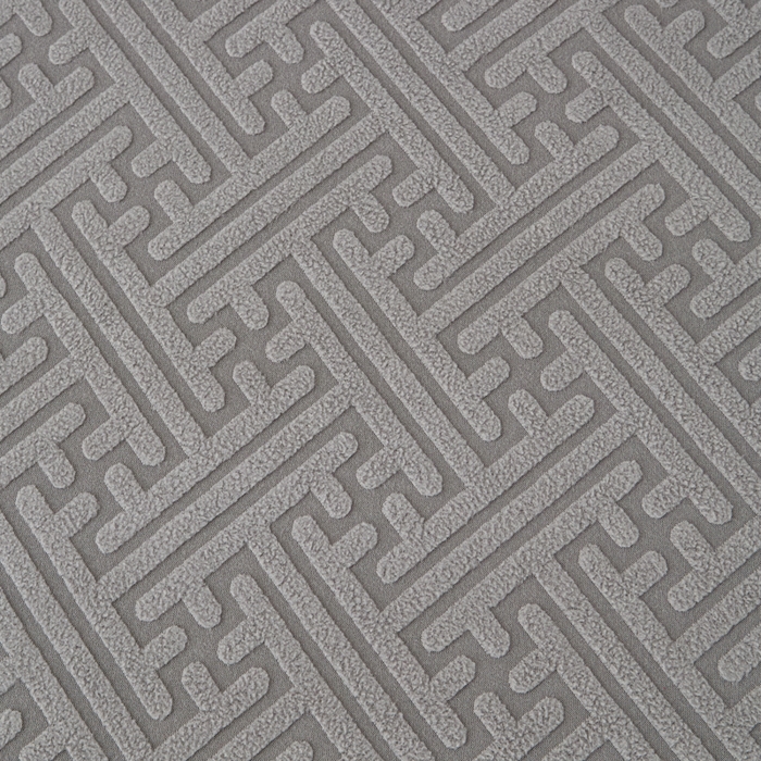 91家纺网 家纺一手货源 找家纺 兴俪韵家纺 2025新款大枫叶裙边沙发床套 非字格-浅灰