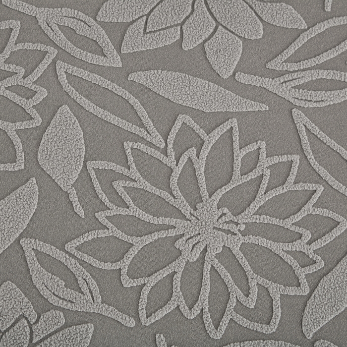 91家纺网 家纺一手货源 找家纺 兴俪韵家纺 2025新款大枫叶裙边沙发床套 太阳花-浅灰2