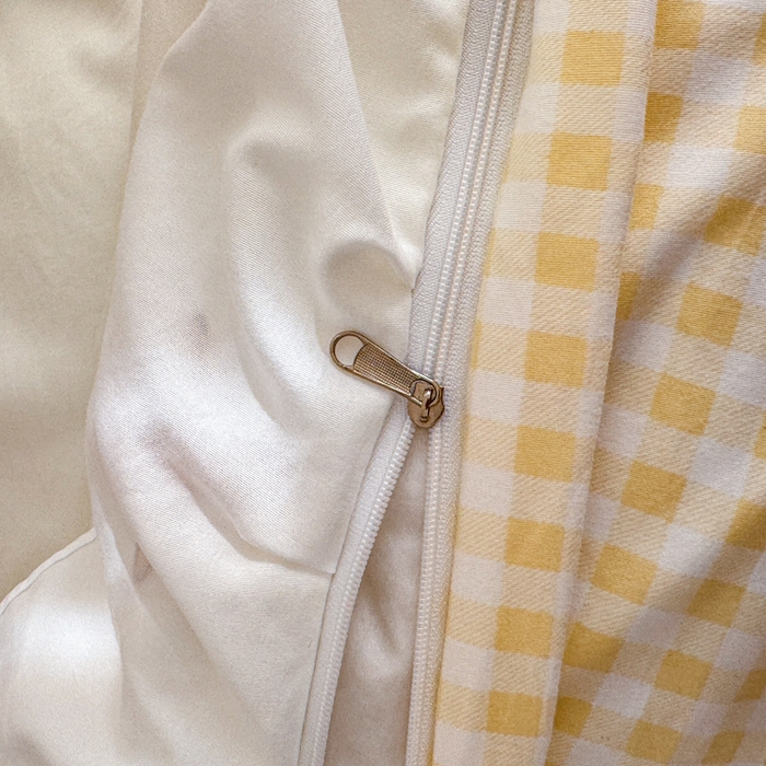 91家纺网 家纺一手货源 找家纺 温眠家纺 2025新款水洗云朵棉韩式INS减龄花边款四件套 烘培小熊