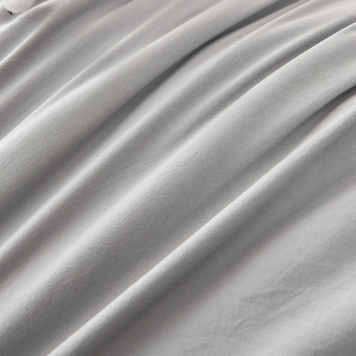 91家纺网 家纺一手货源 找家纺 温眠家纺 2025新款水洗棉新疆棉花被 双面灰