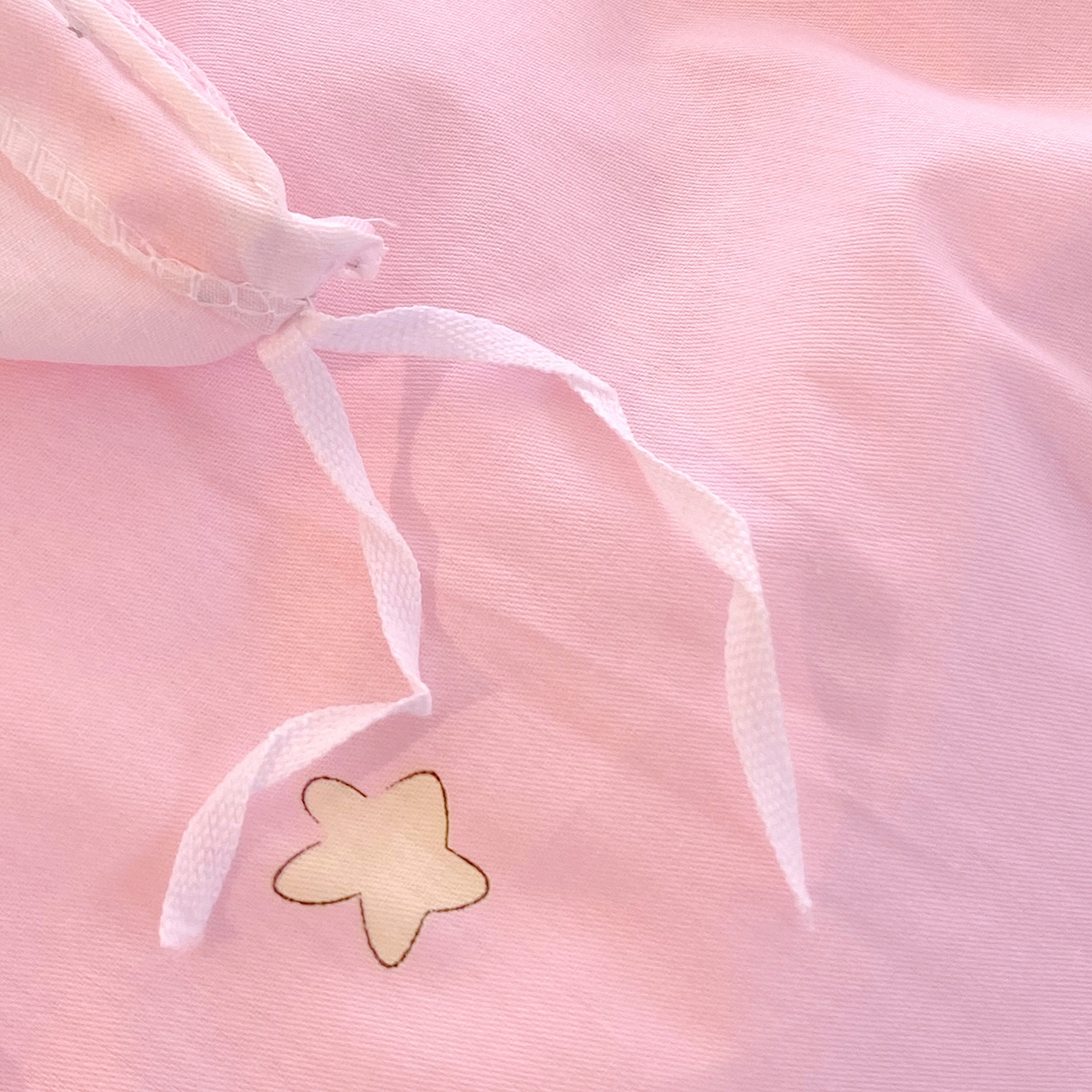 91家纺网 家纺一手货源 找家纺 小懒猪 2026新款北欧风高支高密全棉纯棉四件套（提供买家秀） 粉喵甜梦