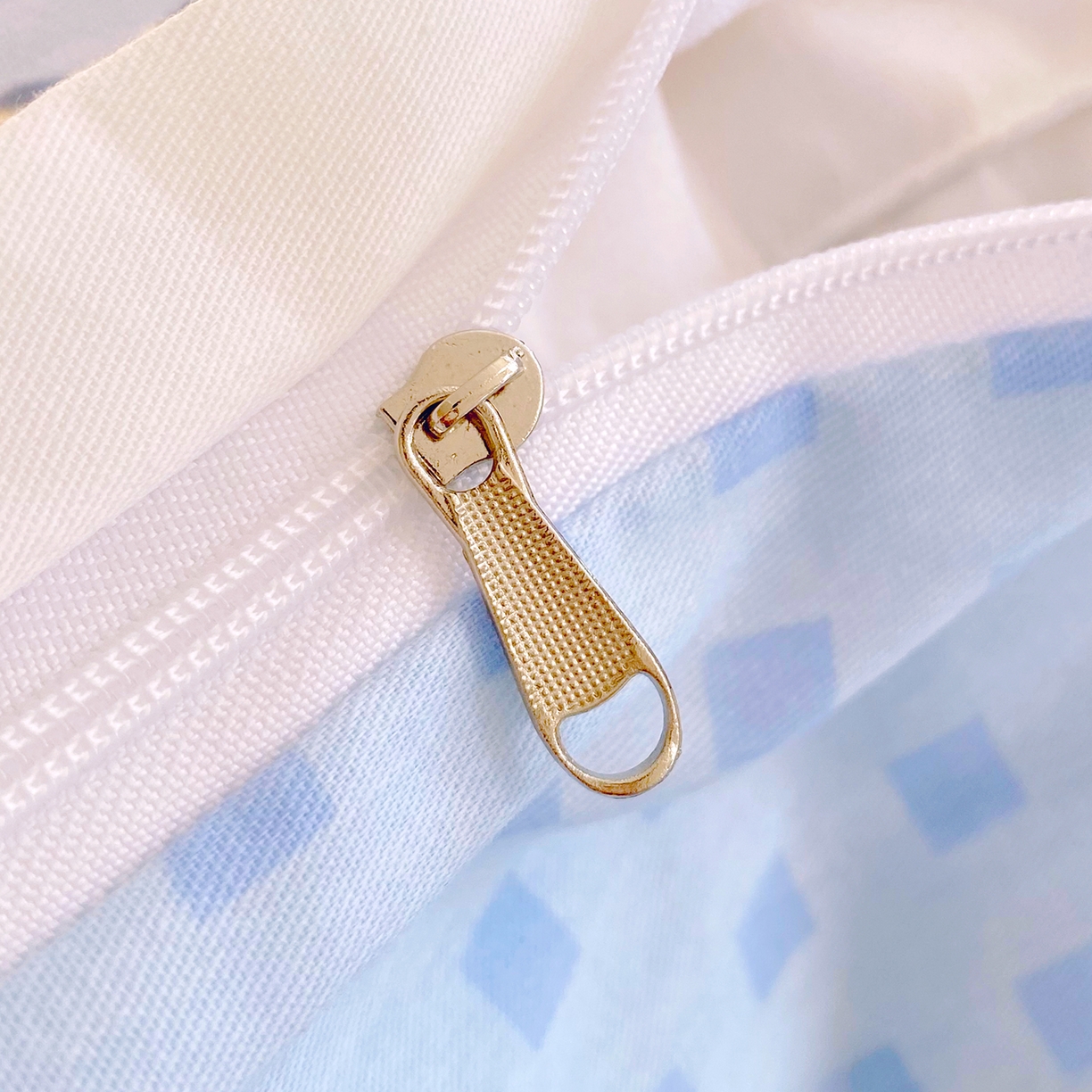 91家纺网 家纺一手货源 找家纺 小懒猪 2026新款北欧风高支高密全棉纯棉四件套（提供买家秀） 元气熊仔