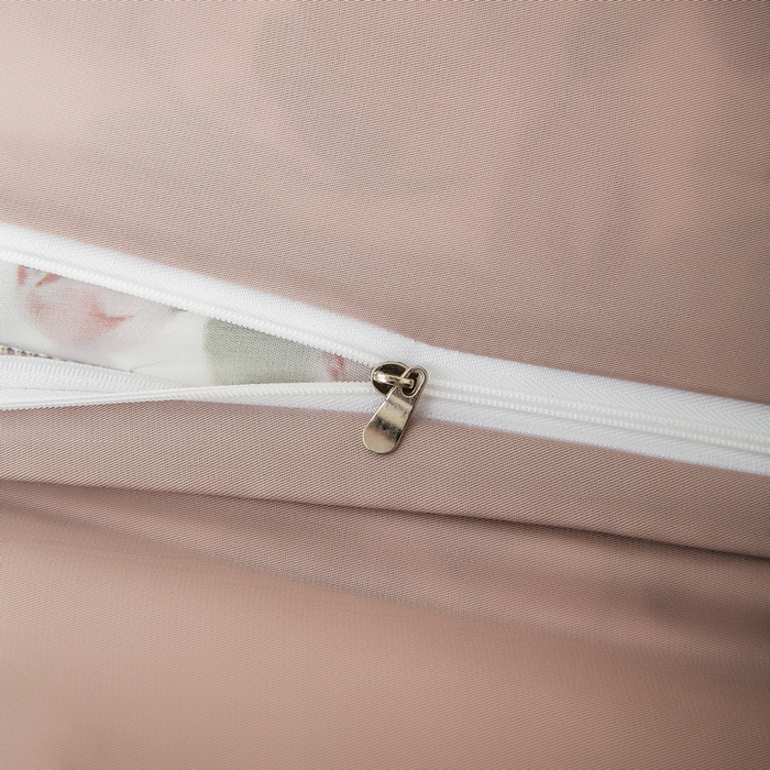 91家纺网 家纺一手货源 找家纺 恩和家纺 2026新款50s莱赛尔天丝套件美式对角款床盖多件套 郁金香