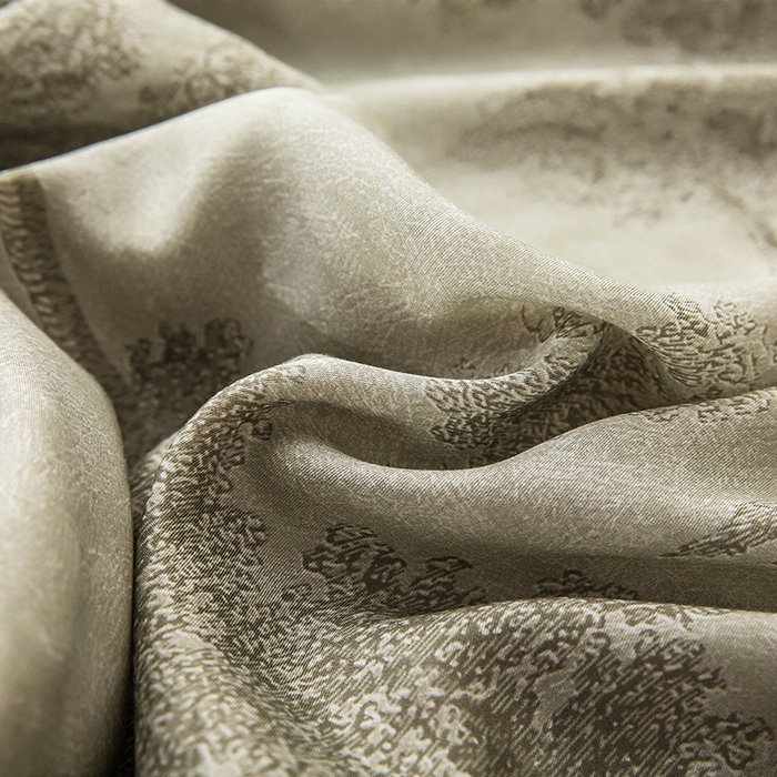 91家纺网 家纺一手货源 找家纺 恩和家纺 2026新款50s莱赛尔天丝法式花边款法式飞边床盖四件套 春生