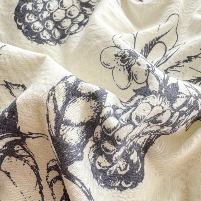 91家纺网 家纺一手货源 找家纺 温眠家纺 2025新款云感针织双层纱四件套 幽兰